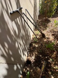 footing probe - soil test