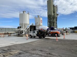 Smolders Geotechnical Staff performing Geotechnical Investigation